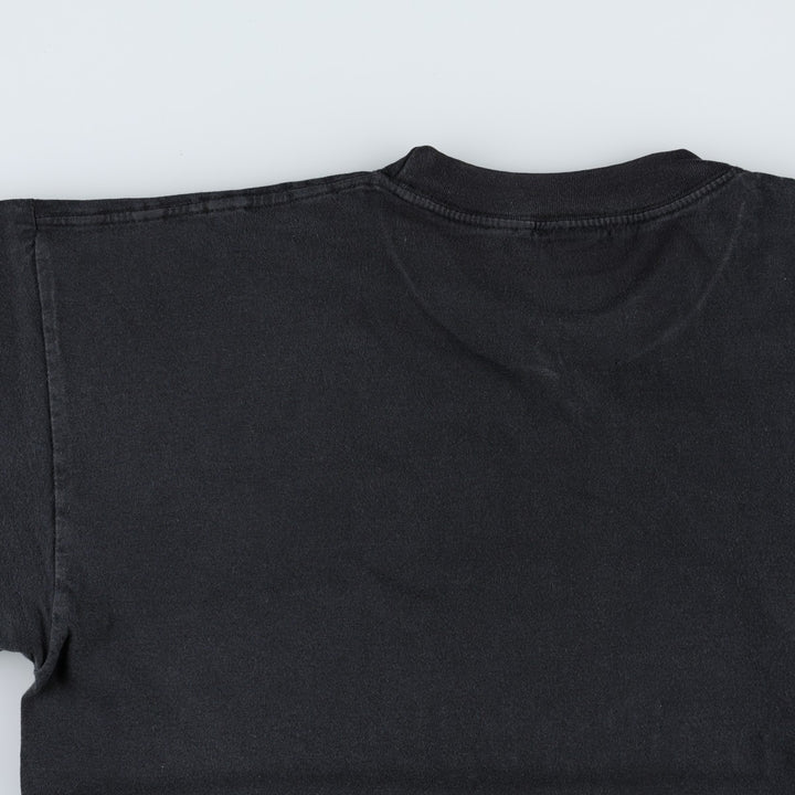 90'S Print T-Shirt, Men's Size M (approx.), Vintage unclear black type Vintage Second Hand