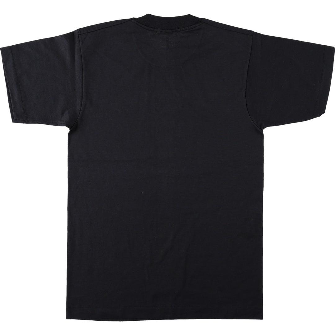80's SCREEN STARS BEST Printed T-shirt Made in USA Men's M Vintage cotton black type Vintage Second Hand