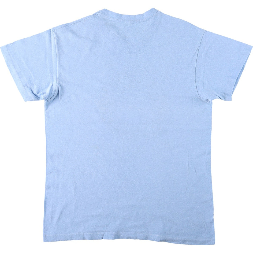 90'S IBEW LOCAL 501 Print T-Shirt, Men's Size M (Equivalent), Vintage unclear Blue type light blue Vintage Second Hand