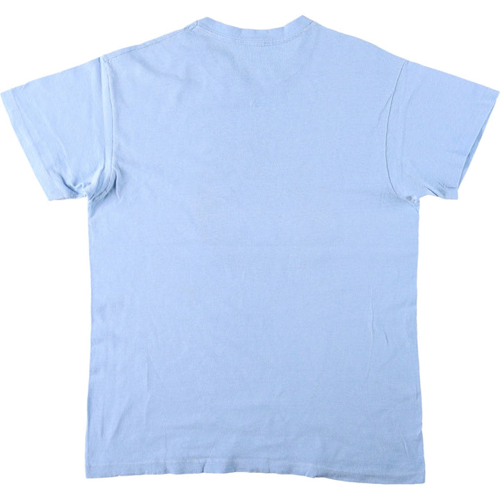 90'S IBEW LOCAL 501 Print T-Shirt, Men's Size M (Equivalent), Vintage unclear Blue type light blue Vintage Second Hand
