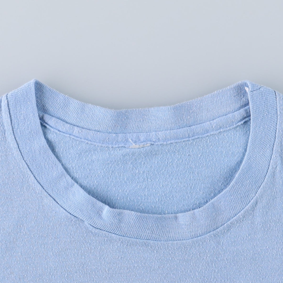 90'S IBEW LOCAL 501 Print T-Shirt, Men's Size M (Equivalent), Vintage unclear Blue type light blue Vintage Second Hand