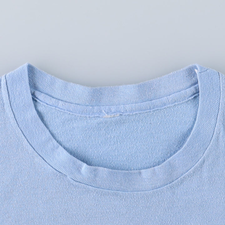90'S IBEW LOCAL 501 Print T-Shirt, Men's Size M (Equivalent), Vintage unclear Blue type light blue Vintage Second Hand