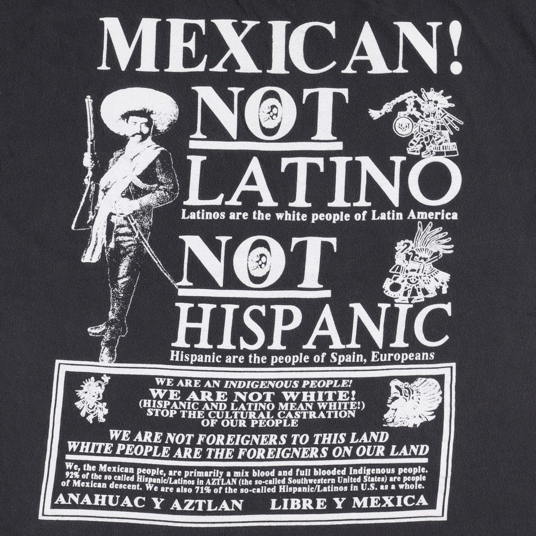 US T'S HEAVY WEIGHT Printed T-Shirt, Men's XL (approx.) cotton black type Vintage Second Hand