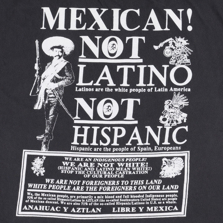 US T'S HEAVY WEIGHT Printed T-Shirt, Men's XL (approx.) cotton black type Vintage Second Hand
