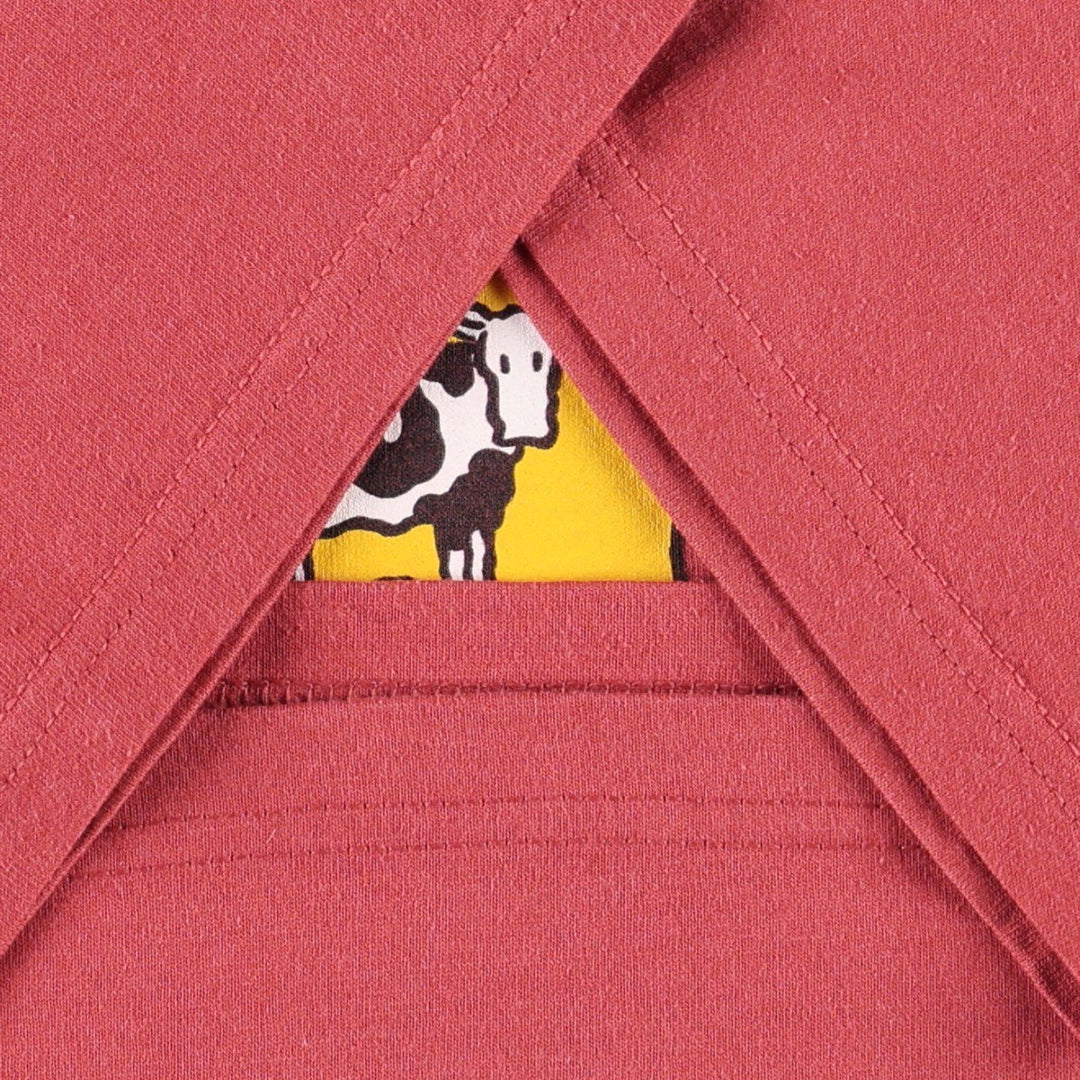 90'S Fruit of the Loom Best Printed T-shirt, Men's, Size L, Vintage cotton red type Vintage Second Hand