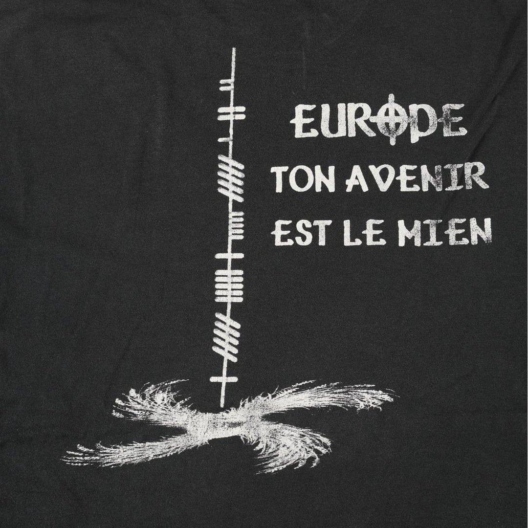 Celtic mythology print T-shirt, men's size XL (approx.) unclear black type Vintage Second Hand
