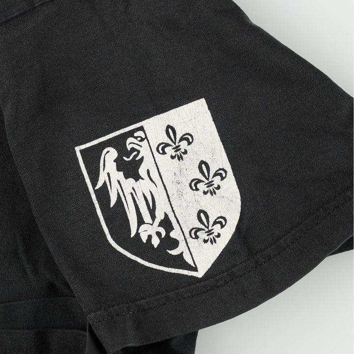 Celtic mythology print T-shirt, men's size XL (approx.) unclear black type Vintage Second Hand