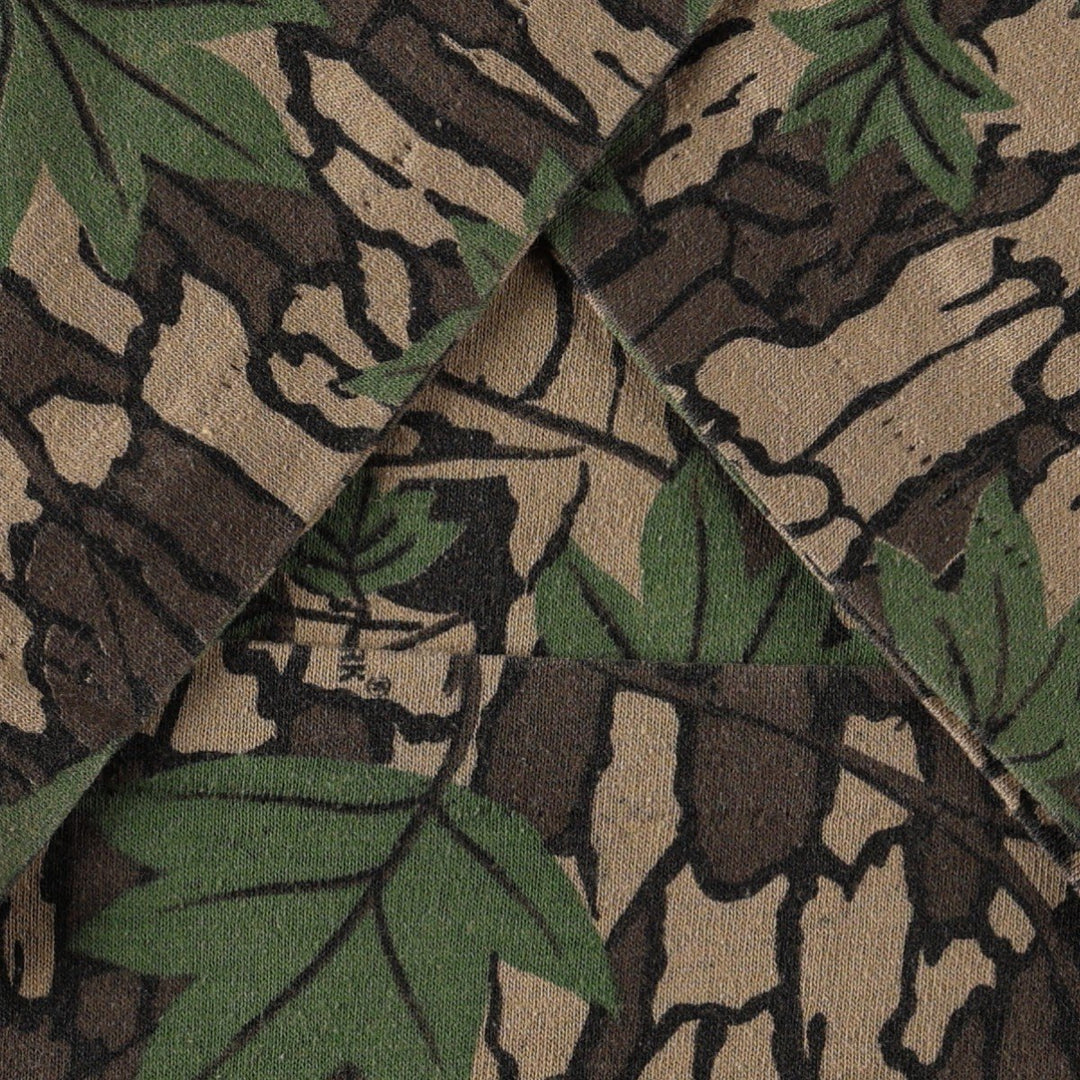 ~90'S Real Tree Camo Pocket T-Shirt, Men's Size L (Equivalent), Vintage unclear Khaki type Vintage Second Hand