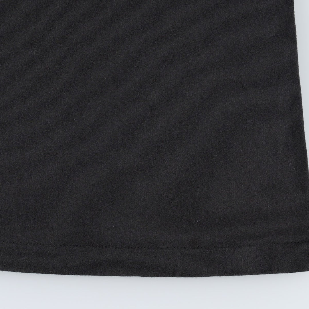~90'S Anvil Print T-Shirt, Made in USA, Men's Size L (Equivalent), Vintage cotton black type Vintage Second Hand