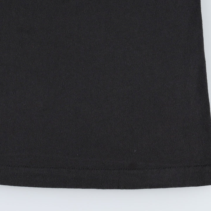 ~90'S Anvil Print T-Shirt, Made in USA, Men's Size L (Equivalent), Vintage cotton black type Vintage Second Hand