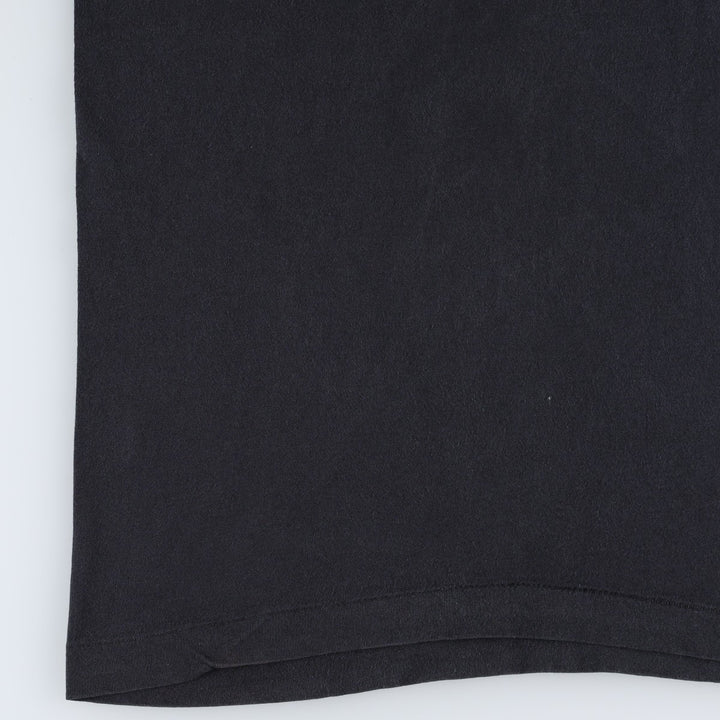 ~90'S Vintage Printed T-shirt, Men's S size unclear black type Vintage Second Hand