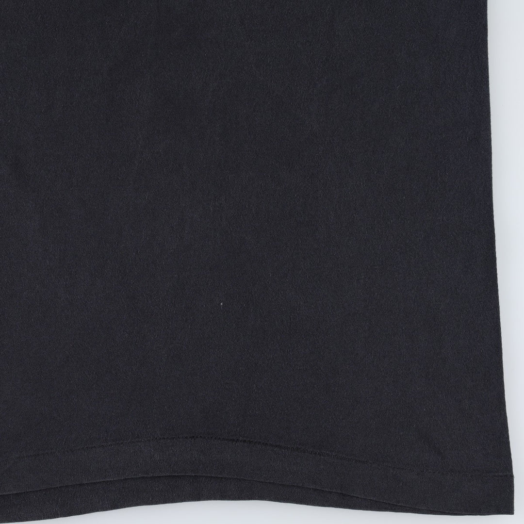 ~90'S Vintage Printed T-shirt, Men's S size unclear black type Vintage Second Hand
