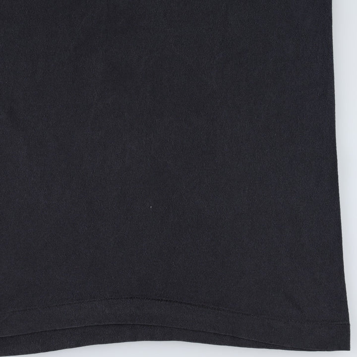 ~90'S Vintage Printed T-shirt, Men's S size unclear black type Vintage Second Hand