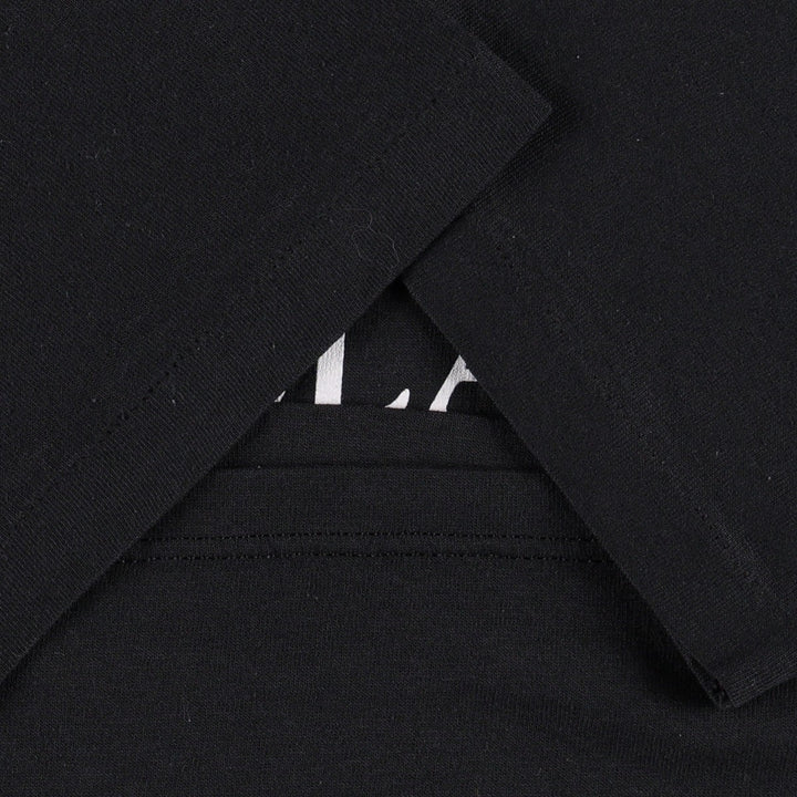 80s-90'S Jerzees Message Print T-Shirt, Made in USA, Men's XL (approx.), Vintage cotton black type Vintage Second Hand