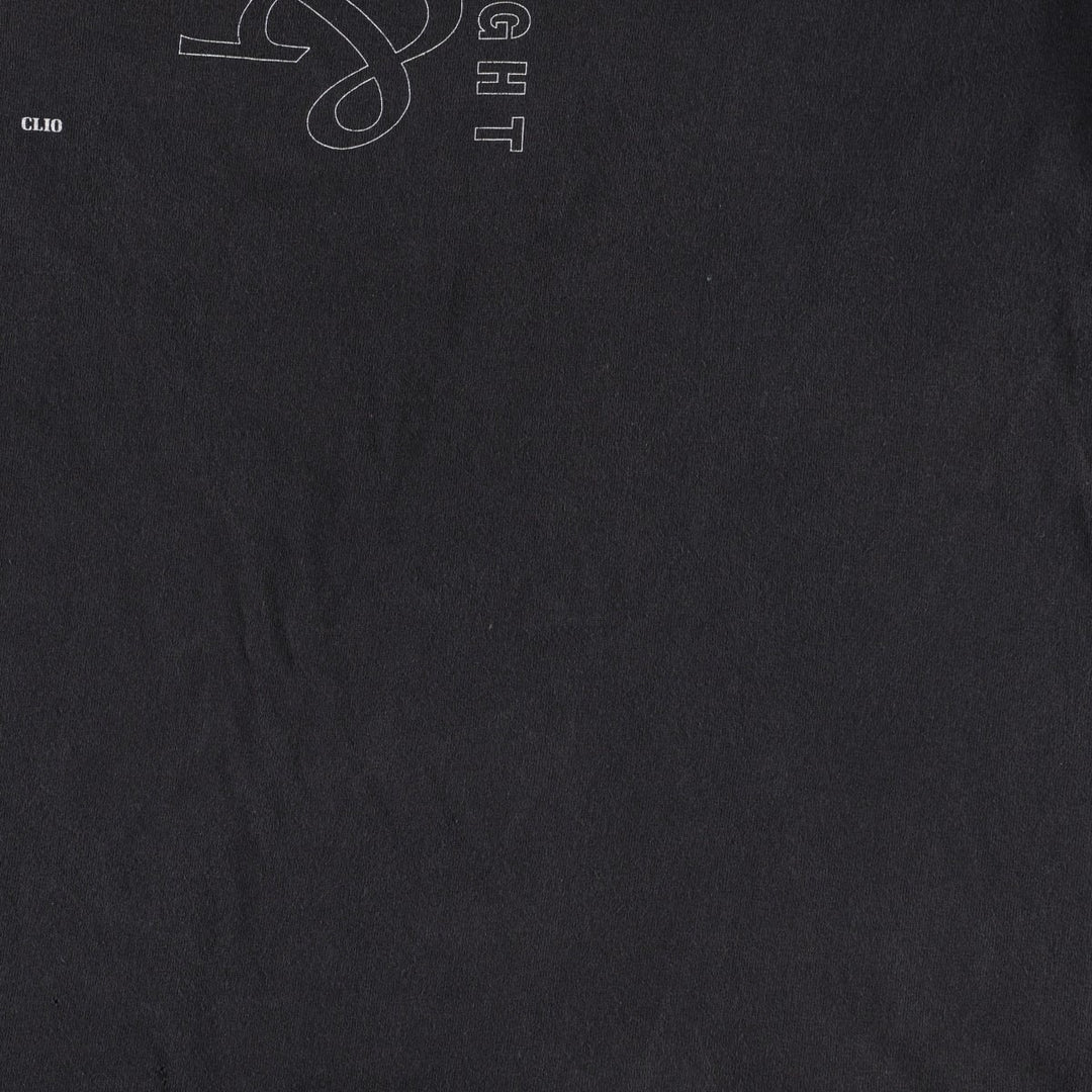 80s-90'S Screen Stars Premium Print T-Shirt, Men's Size XL (approx.) cotton black type Vintage Second Hand