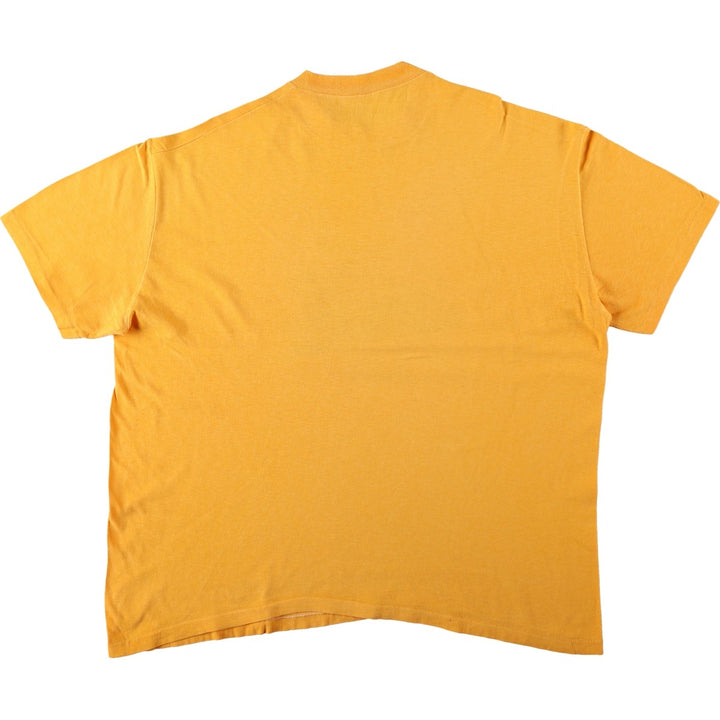 70s-80'S Stedman HI CRU Rio Grande Advertising T-Shirt, Men's XL equivalent, Vintage cotton yellow type Vintage Second Hand