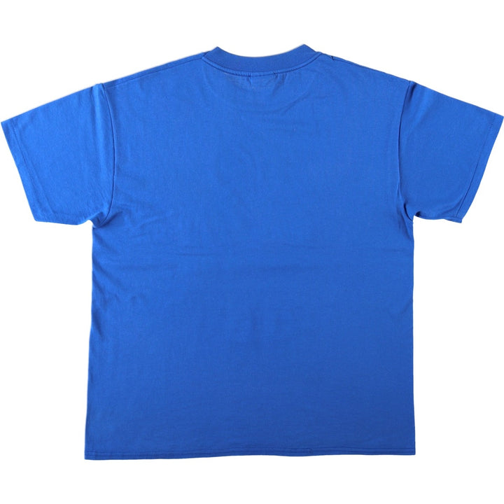 90s~00'S Hanes HEAVYWEIGHT 50 cotton blue type Vintage Second Hand