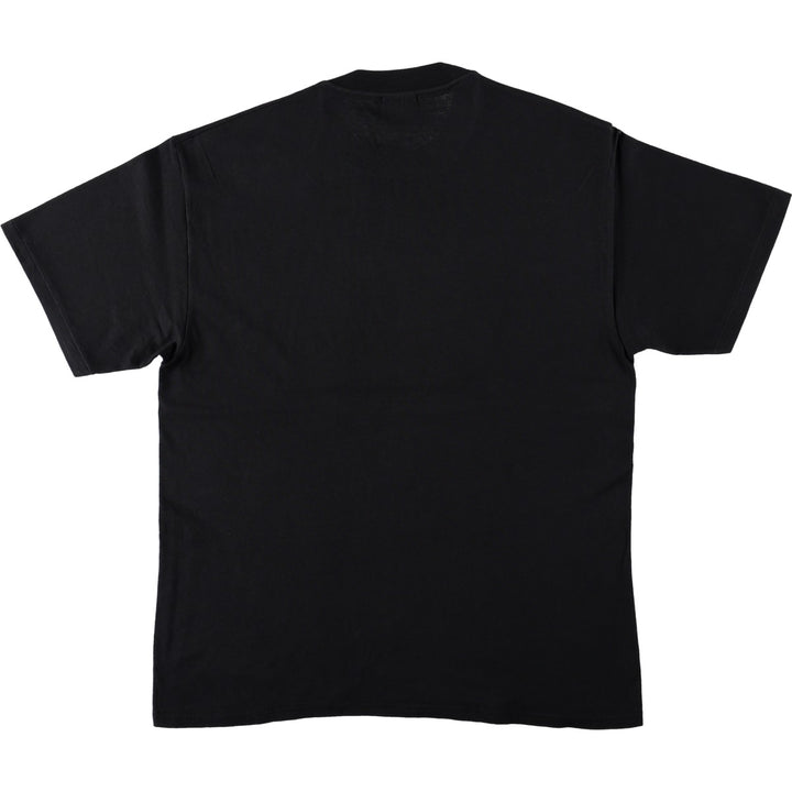 90s-00'S Hanes Heavyweight Red Dog Saloon Advertising T-shirt, Men's Size L (approx.) cotton black type Vintage Second Hand