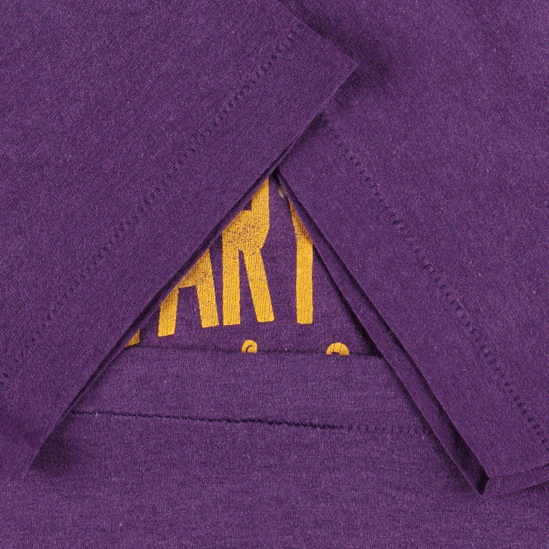 ~90'S Vintage Printed T-shirt, Men's M size unclear purple type Vintage Second Hand