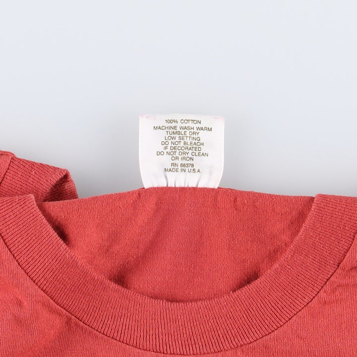80'S TENNESSEE RIVER GOLD Miss Saigon Musical Print T-Shirt, Made in USA, Men's XL equivalent, Vintage cotton red type Vintage Second Hand