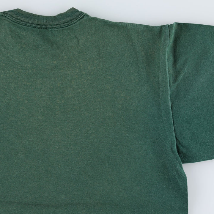 80s-90'S Jerzees Crayfish Pattern Print T-Shirt, Made in USA, Men's Size L (approx.), Vintage cotton Green type dark green Vintage Second Hand