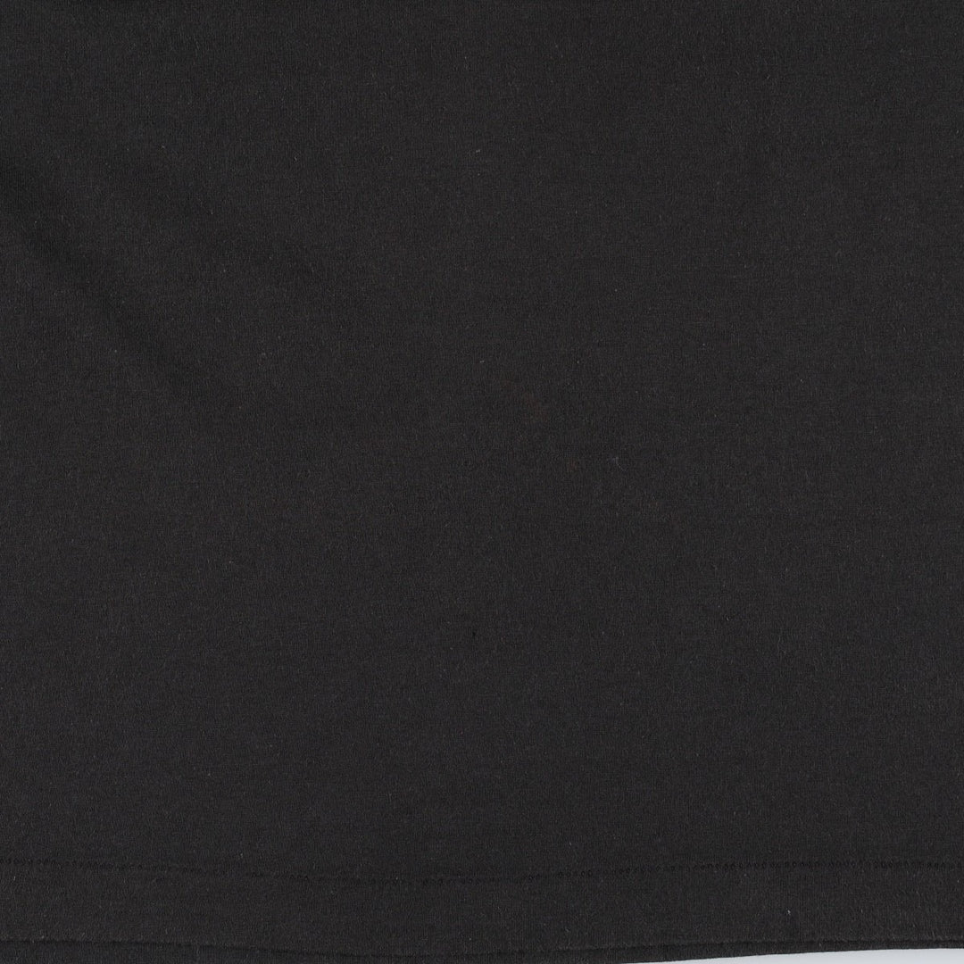 ~90'S Vintage Printed T-shirt, Men's M size unclear black type Vintage Second Hand