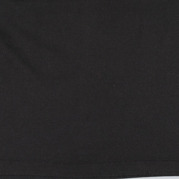~90'S Vintage Printed T-shirt, Men's M size unclear black type Vintage Second Hand