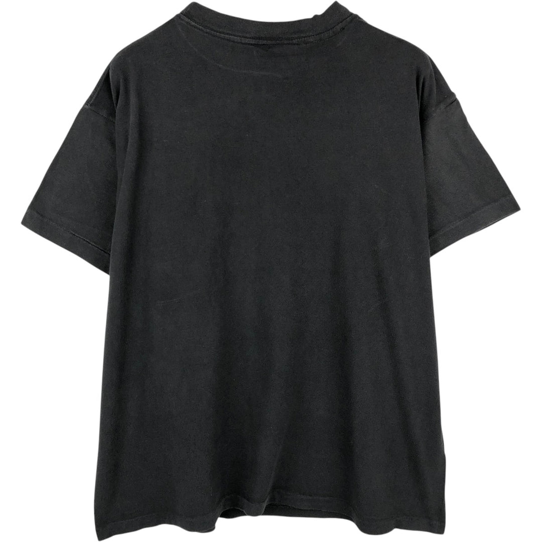90'S David M. Spindel Photo T-Shirt, Men's Size L (approx.), Crew Neck, Vintage cotton black type Vintage Second Hand