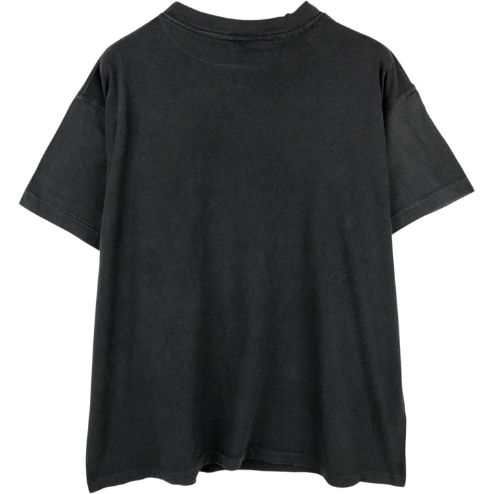 90'S David M. Spindel Photo T-Shirt, Men's Size L (approx.), Crew Neck, Vintage cotton black type Vintage Second Hand