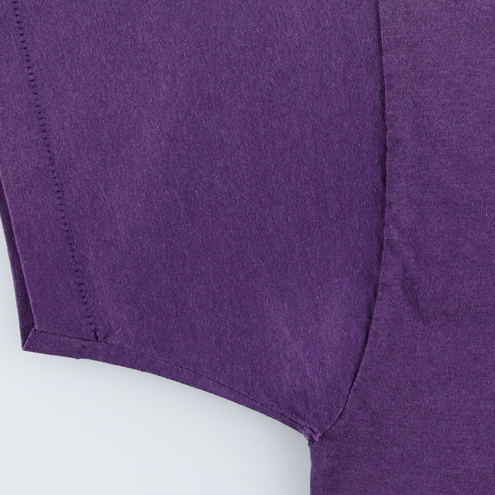 90'S Fruit of the Loom Best Printed T-shirt, Made in USA, Men's XL, Vintage cotton purple type Vintage Second Hand