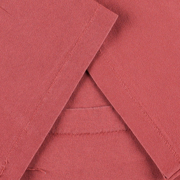 90'S Anvil Printed T-shirt, Made in USA, Men's M size, Vintage cotton red type Vintage Second Hand