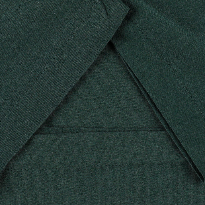 90'S Fruit of the Loom Message Print T-Shirt, Made in USA, Men's XL equivalent, Vintage Shamrock cotton green type Vintage Second Hand
