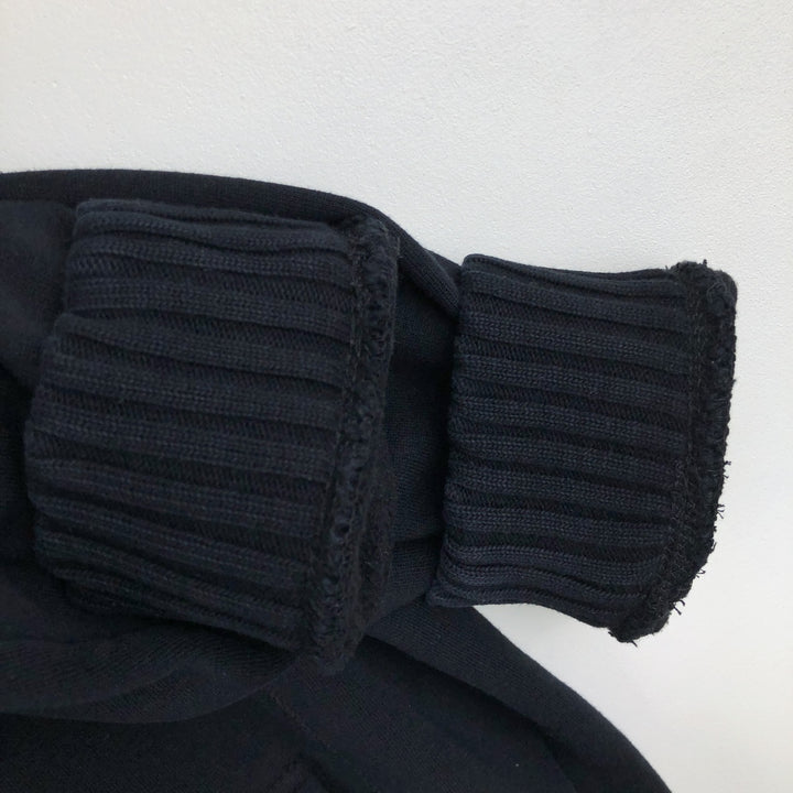 90s-00'S Calvin Klein full-zip sweatshirt, men's size XL equivalent. cotton black type Vintage Second Hand