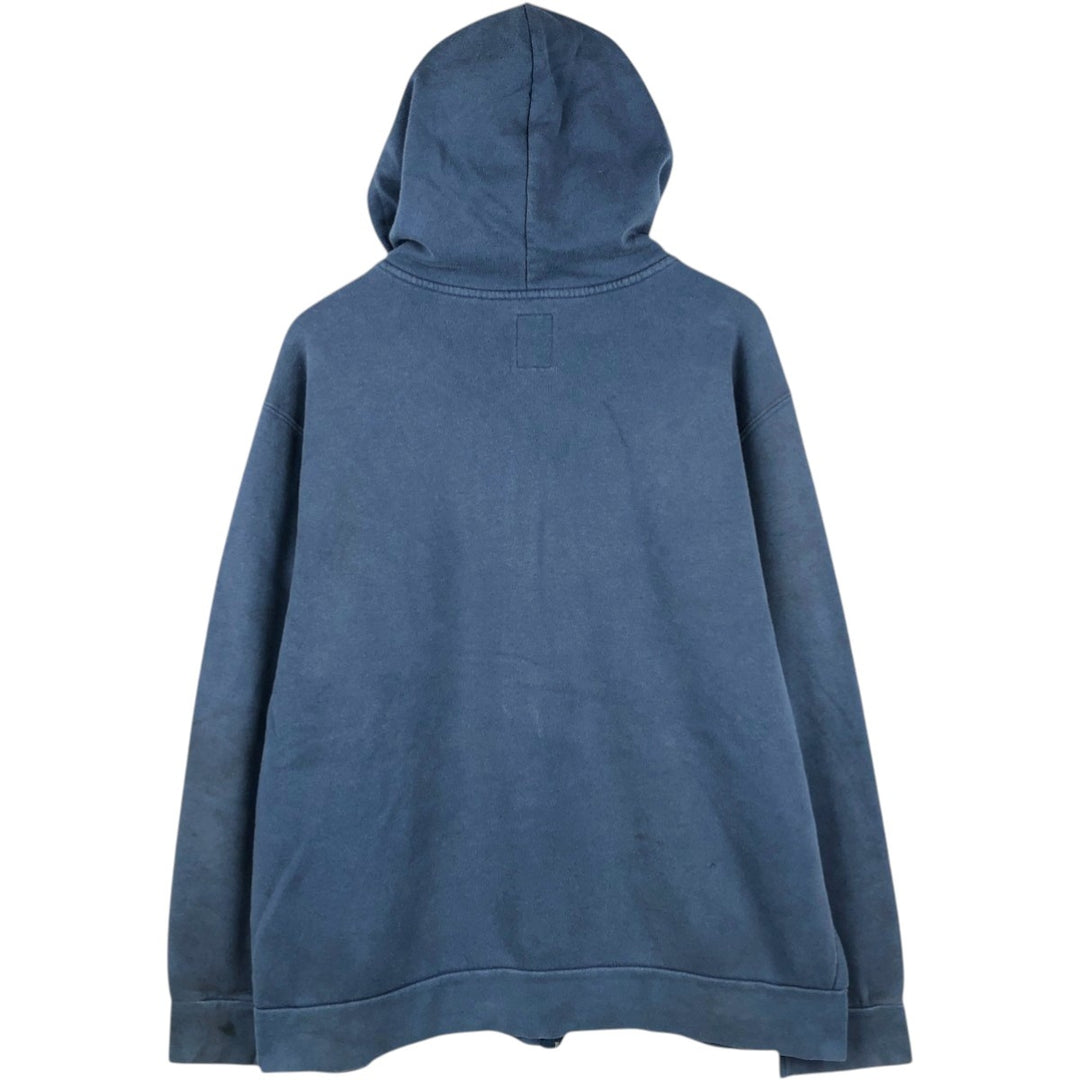 Dickies full-zip sweatshirt hoodie, men's size XL (equivalent), vintage. cotton blue type Vintage Second Hand