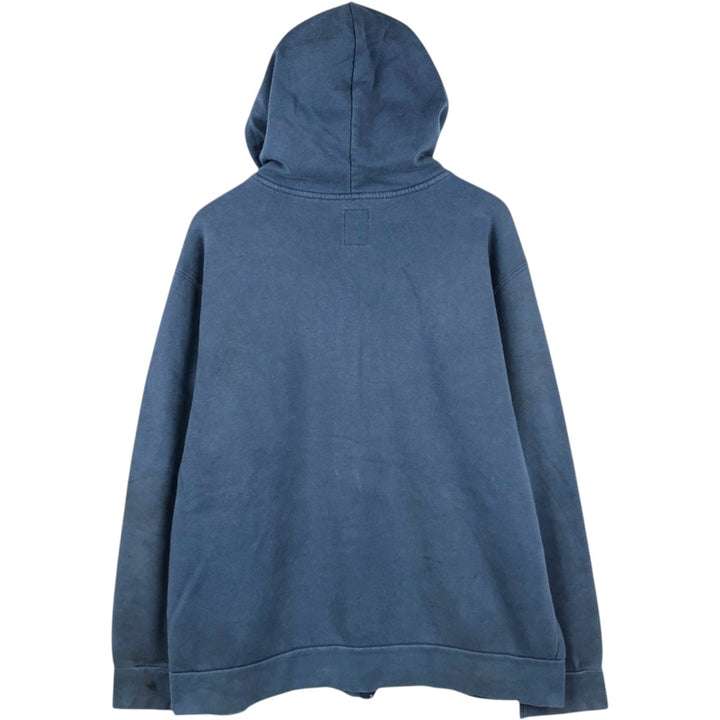 Dickies full-zip sweatshirt hoodie, men's size XL (equivalent), vintage. cotton blue type Vintage Second Hand