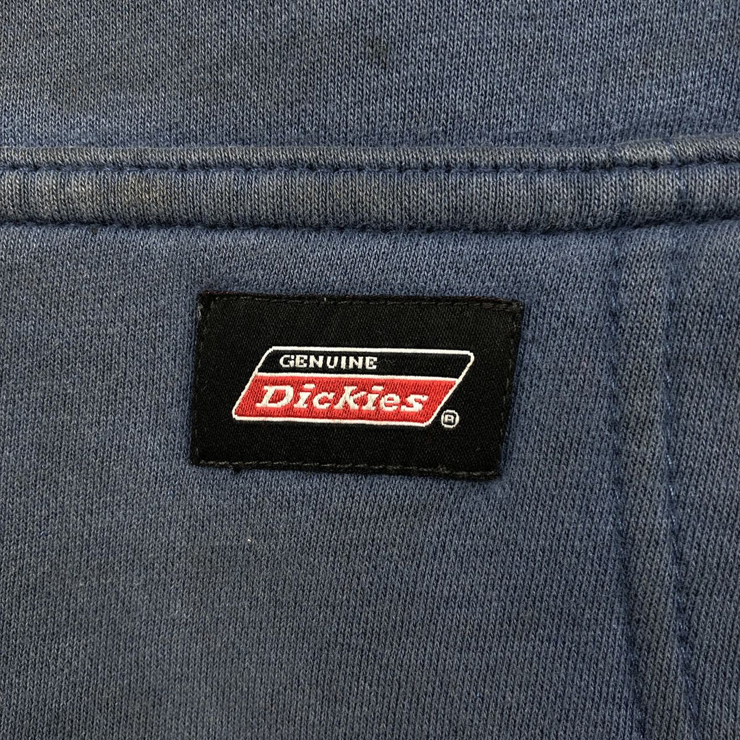 Dickies full-zip sweatshirt hoodie, men's size XL (equivalent), vintage. cotton blue type Vintage Second Hand