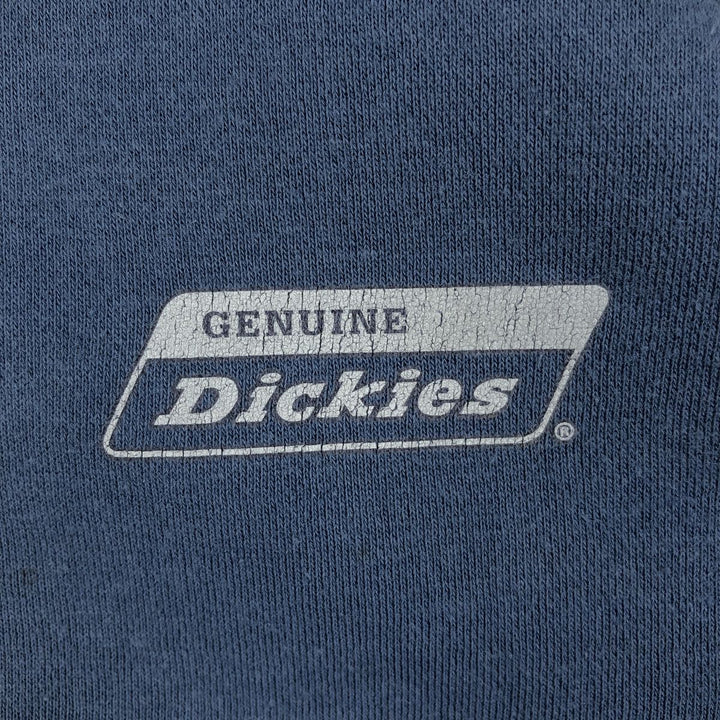Dickies full-zip sweatshirt hoodie, men's size XL (equivalent), vintage. cotton blue type Vintage Second Hand