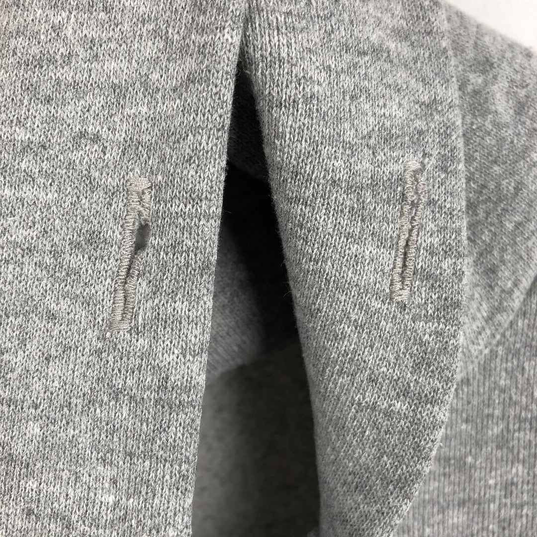 Vintage 90'S Russell full-zip sweatshirt, size M, men's polyester gray type Vintage Second Hand
