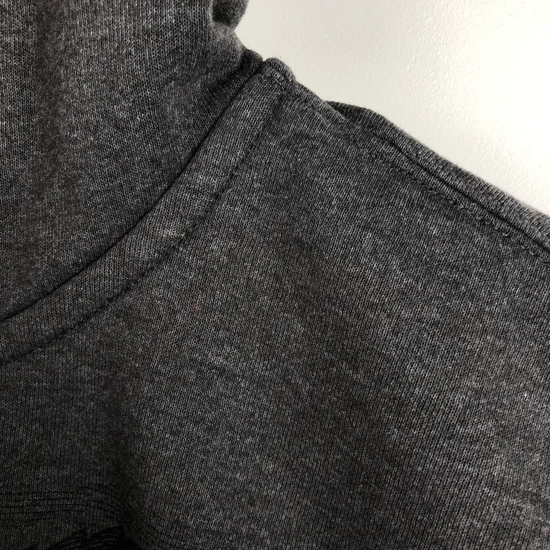 Carhartt ORIGINAL FIT Ingling Eagle Pattern Advertising Full-Zip Sweatshirt Hoodie, Men's Size M (approx.) cotton Charcoal Vintage Second Hand