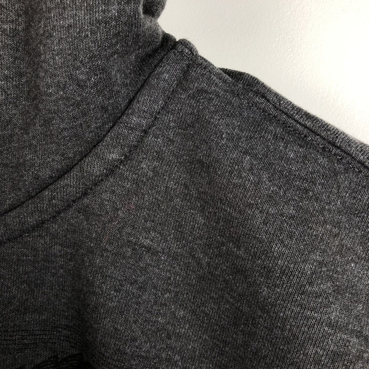 Carhartt ORIGINAL FIT Ingling Eagle Pattern Advertising Full-Zip Sweatshirt Hoodie, Men's Size M (approx.) cotton Charcoal Vintage Second Hand
