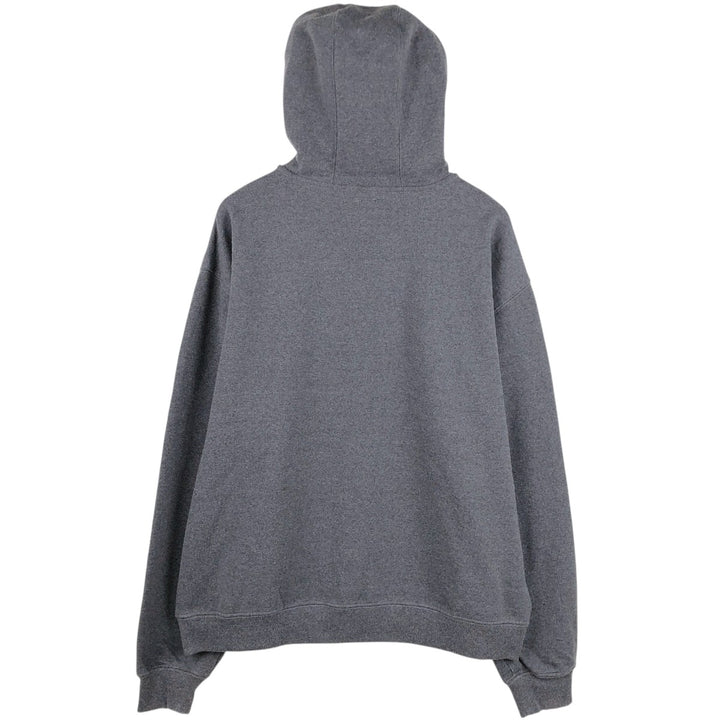Dickies Sweat Full Zip Hoodie Men's XXL cotton Charcoal Vintage Second Hand
