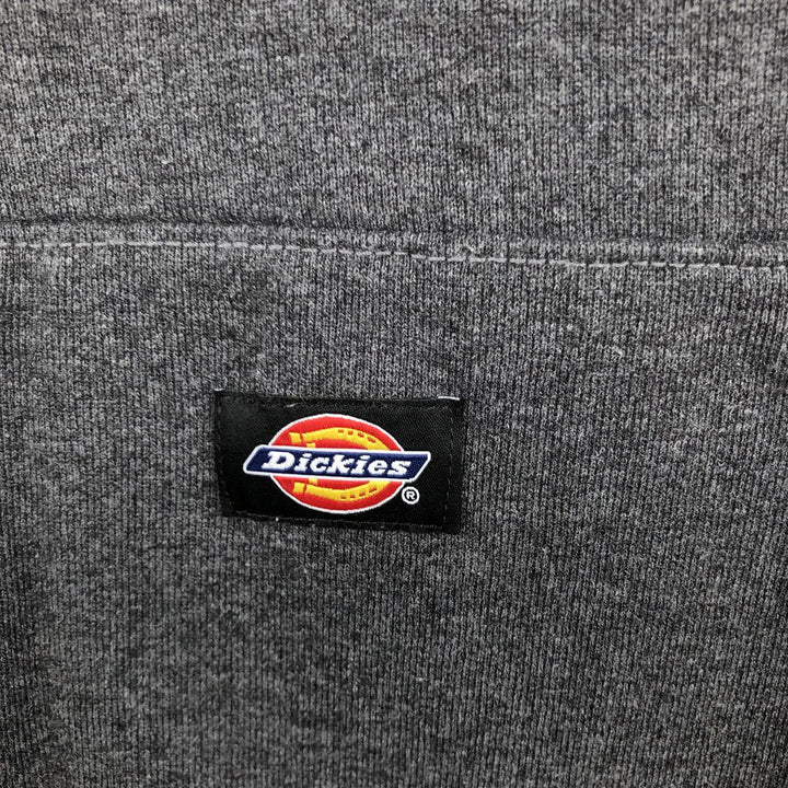 Dickies Sweat Full Zip Hoodie Men's XXL cotton Charcoal Vintage Second Hand