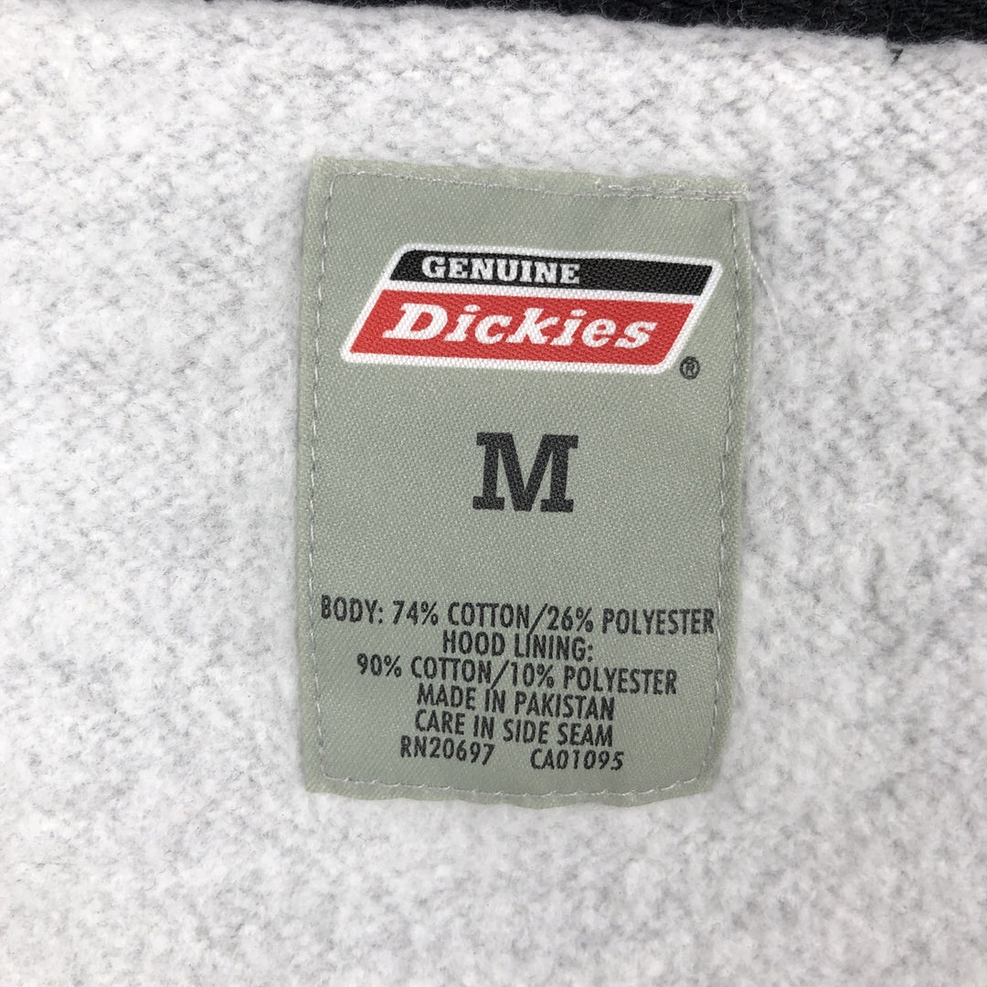 Dickies Sweat Full Zip Hoodie Men's M Size cotton gray type Vintage Second Hand