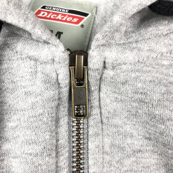 Dickies Sweat Full Zip Hoodie Men's M Size cotton gray type Vintage Second Hand