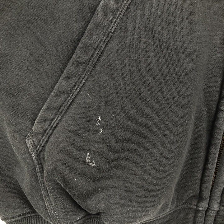 Carhartt ORIGINAL FIT RAIN DEFENDER Stars and Stripes Advertising Sweat Full-Zip Hoodie, Men's Size XL (approx.) cotton black type Vintage Second Hand