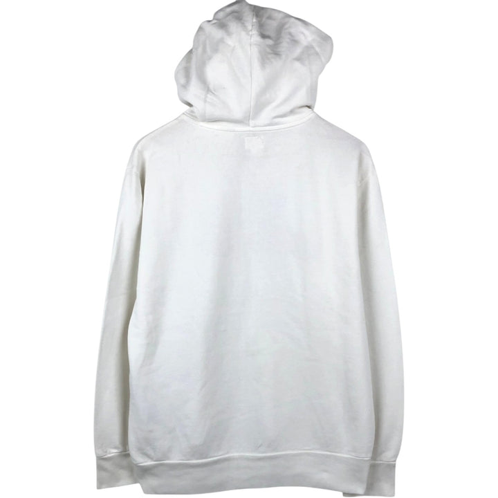Levi's Sweatshirt Full Zip Hoodie, Men's Size L cotton white type Vintage Second Hand