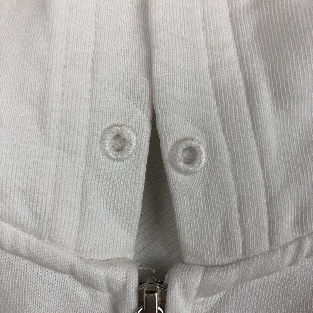 Levi's Sweatshirt Full Zip Hoodie, Men's Size L cotton white type Vintage Second Hand