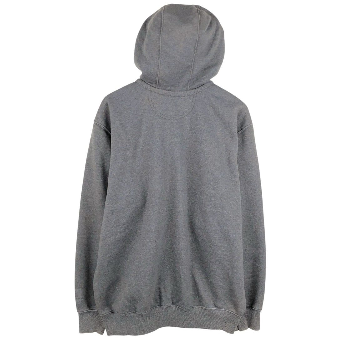 Carhartt ORIGINAL FIT Sweat Full Zip Hoodie, Men's L size cotton Charcoal Vintage Second Hand