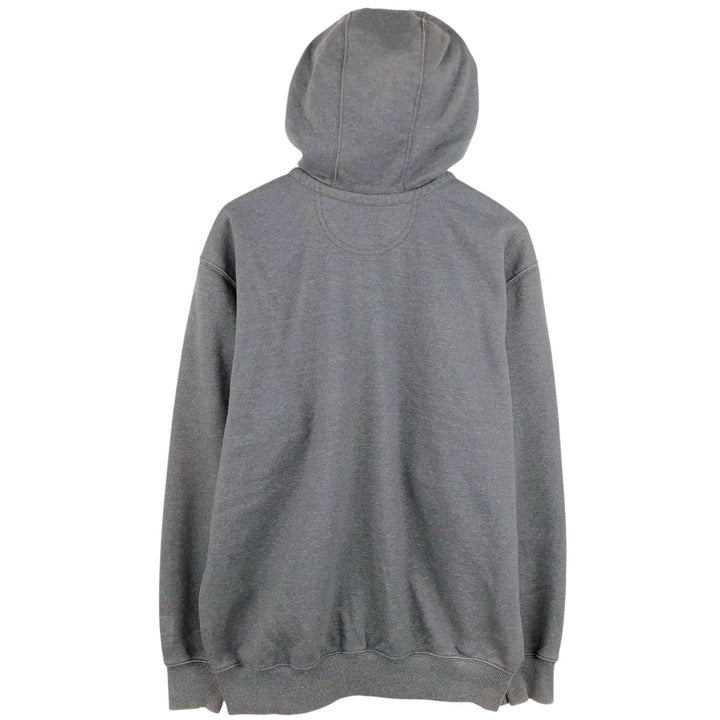 Carhartt ORIGINAL FIT Sweat Full Zip Hoodie, Men's L size cotton Charcoal Vintage Second Hand