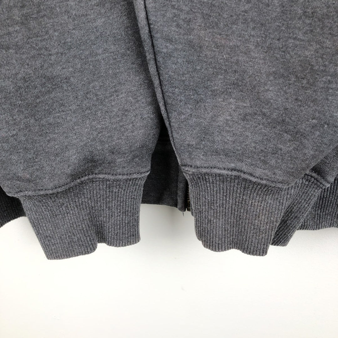 Carhartt ORIGINAL FIT Sweat Full Zip Hoodie, Men's L size cotton Charcoal Vintage Second Hand